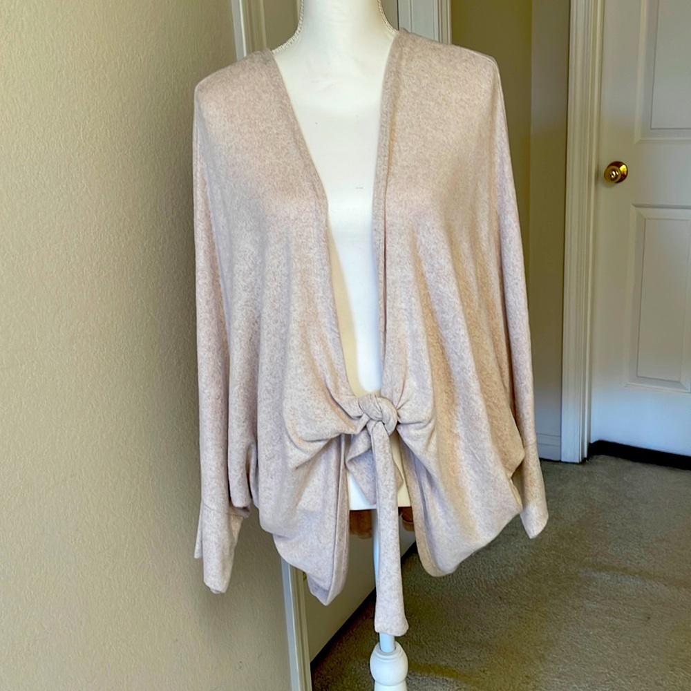 Chico’s front tie sweater